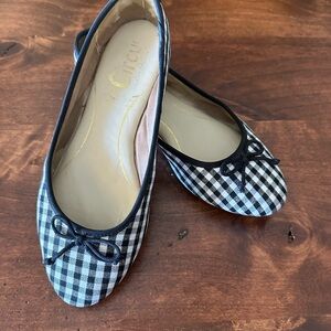 Circus by Sam Edelman Black & White Gingham Ballet Flats